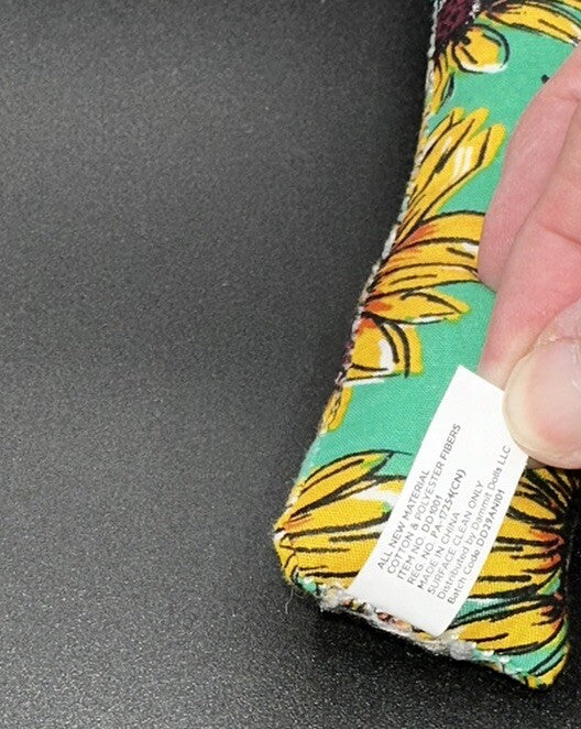 Dammit Doll Stuffed Plush Doll Toy  Sunflowers Red Hair 12" Preowned