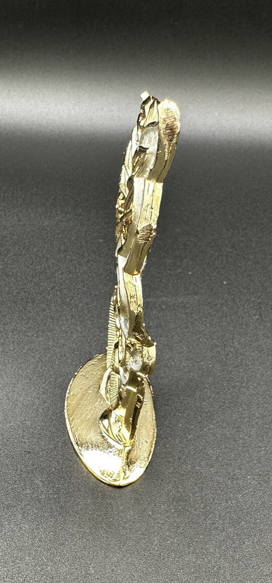 Earring Holder Butterfly Tree Torino Goldtone Vintage