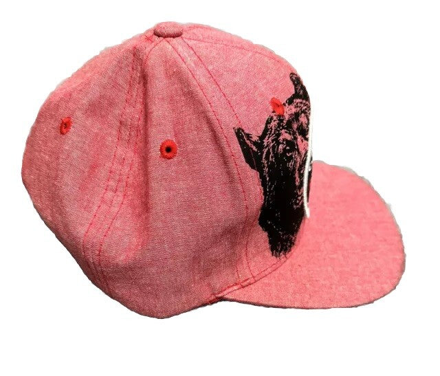 California & Republic Red/Black Top Level "CALI"Hat/ Cap