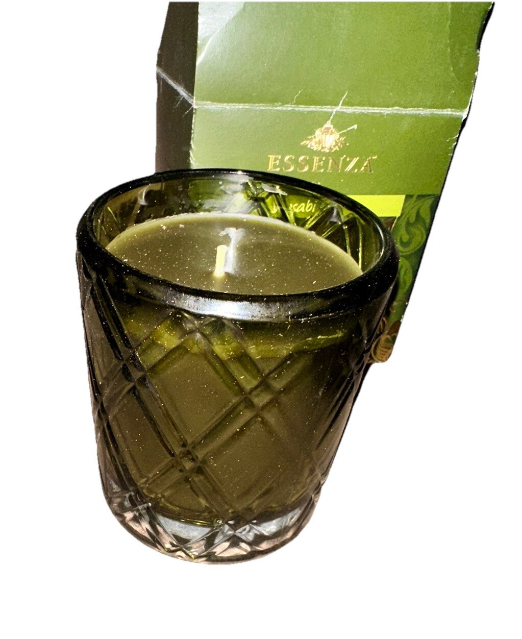 Candle Wasabi Pear Essenza 13.5 oz Fragrance Spa Pure Essential Oil W/Box New