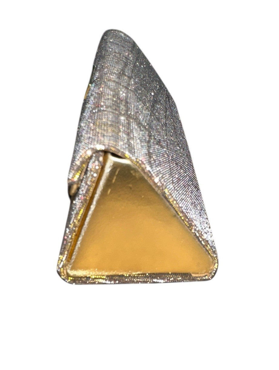 Case Sunglasses Eyewear ONLY Gold Glitter Paula Creamer Collection Golfer