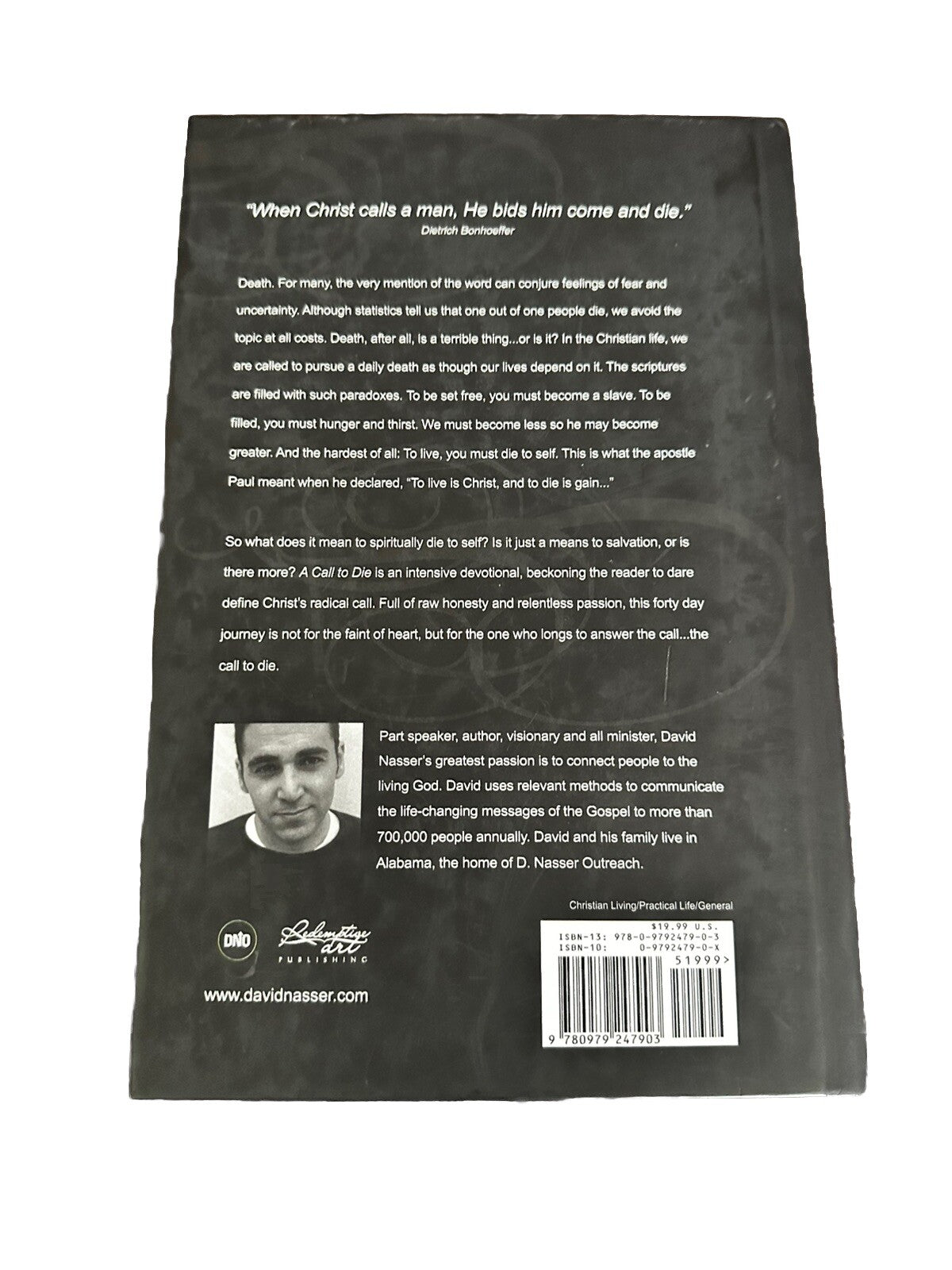 A Call to Die: A 40 Day Journey of Fasting from the World & Feasting on God