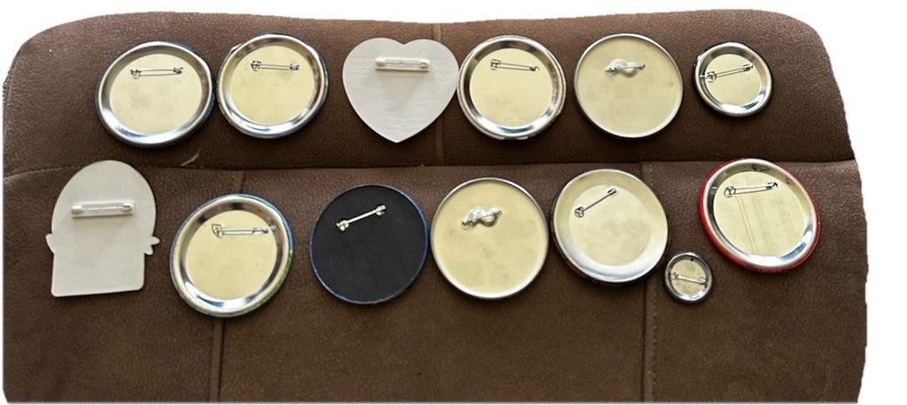 Buttons Of Disney Pinback Home Video Announcements. Preowned (52)