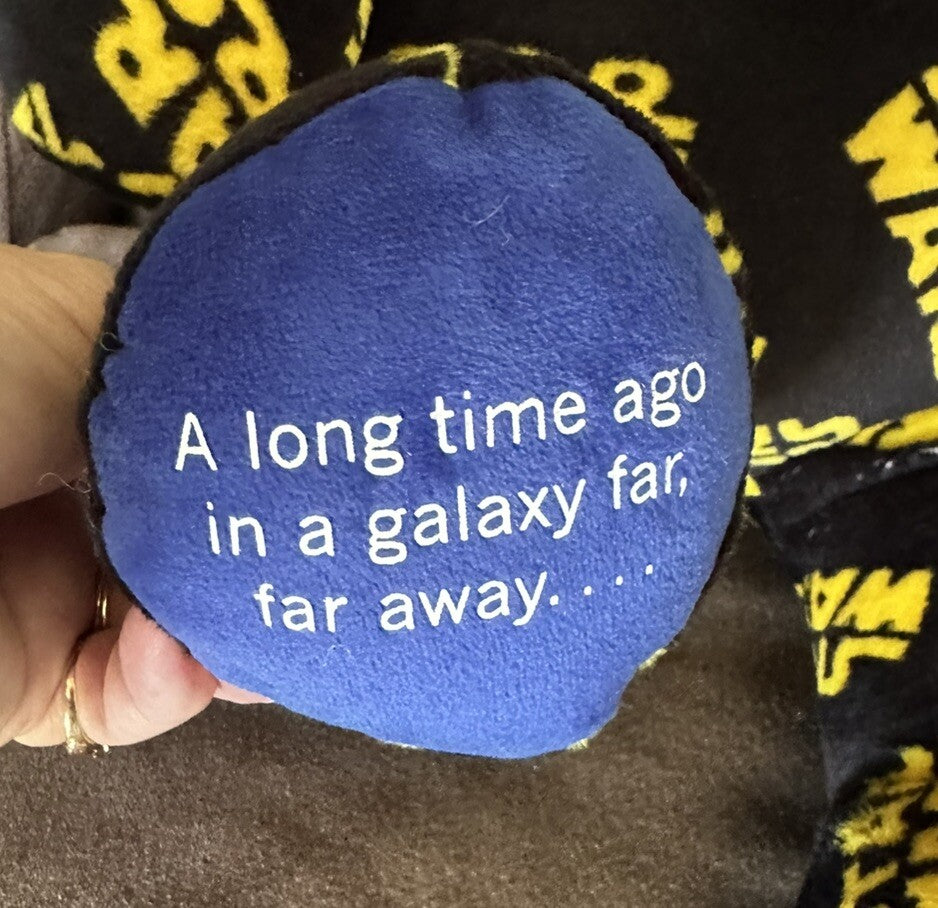 Build A Bear Star Wars Logo Stuffed Teddy Bear Plush 17" BAB Disney Collectible