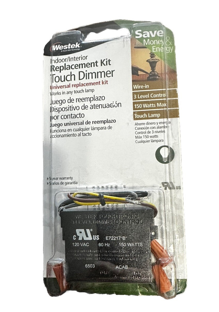 Dimmer Touch Universal Replacement Kit 6503BC Westek New