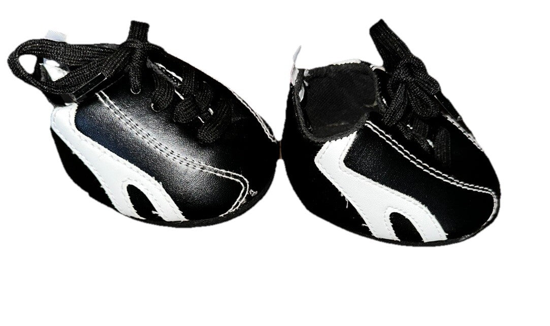 Build A Bear Black Soccer Baseball Sports Cleats Bear Shoes Accessories 
