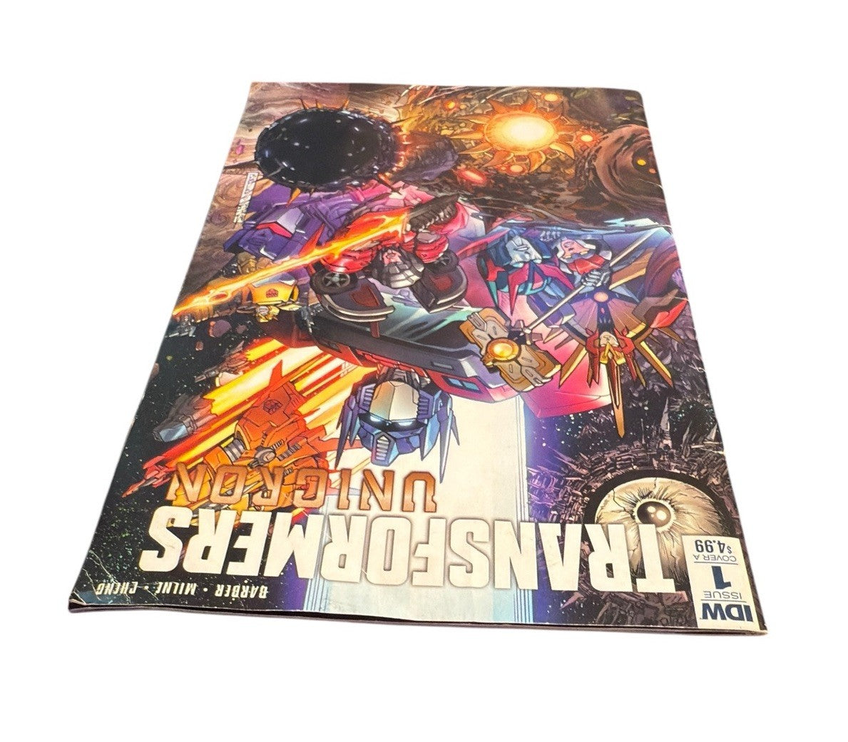 Comic Transformers Unicron No.1 July 2018 First Printing IDW Preowned