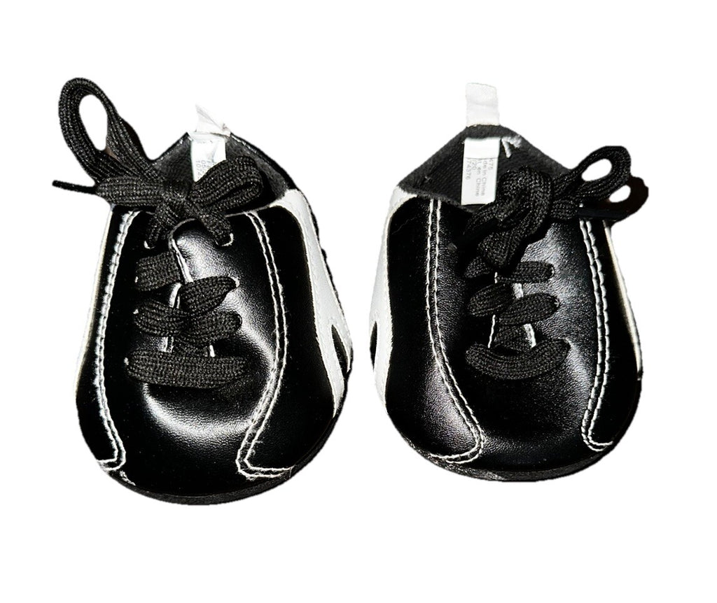 Build A Bear Black Soccer Baseball Sports Cleats Bear Shoes Accessories 