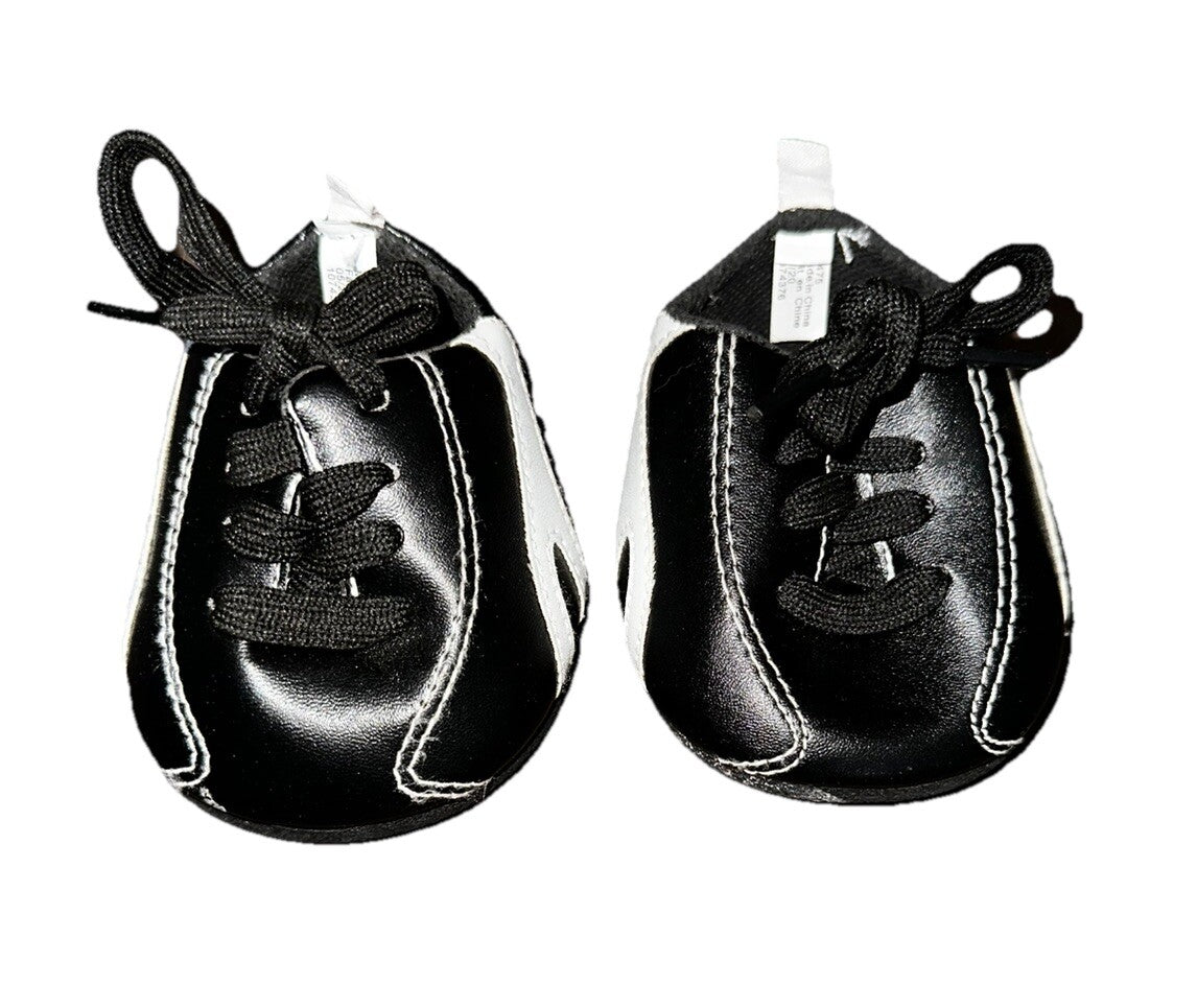 Build A Bear Black Soccer Baseball Sports Cleats Bear Shoes Accessories 
