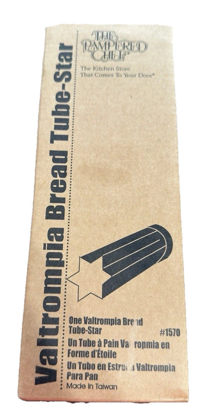 Bread Tube Star of David Shaped Valtrompia #1570 Pampered Chef New