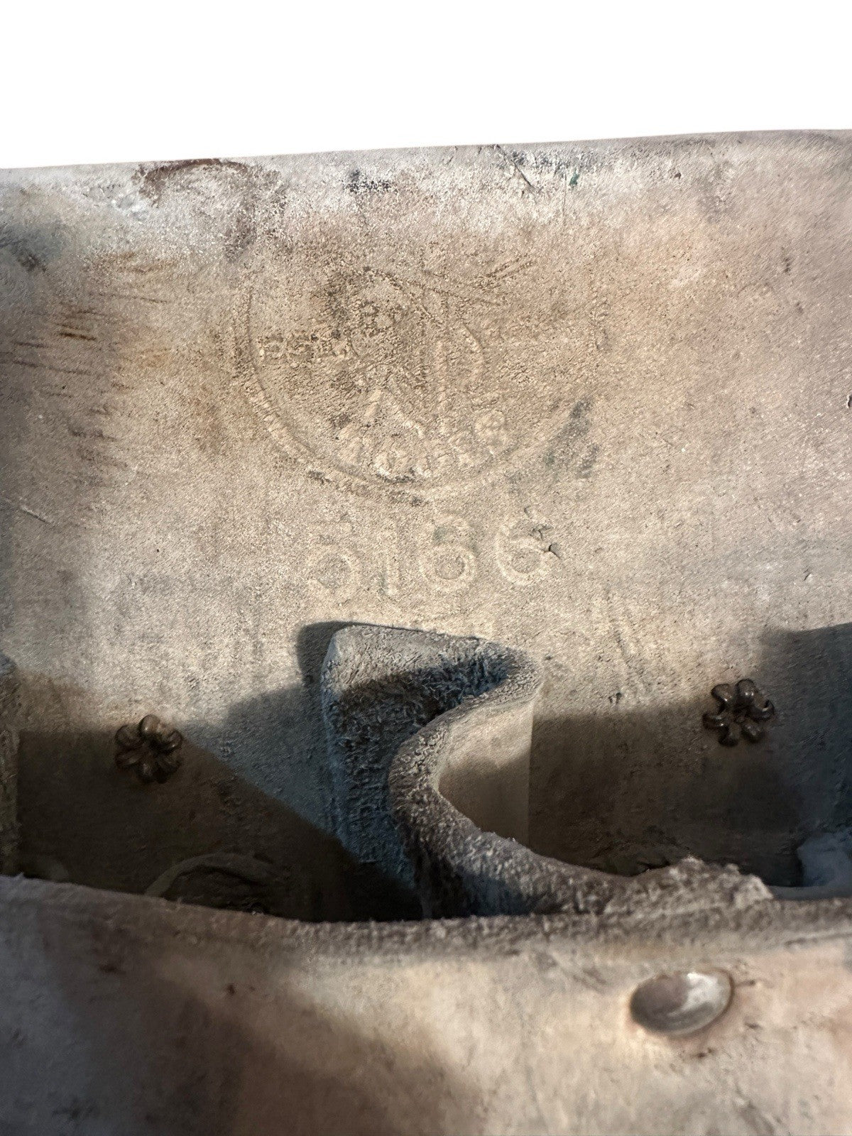 Electricians Tool Belt Pouch 5166 Rugged Durable Klein Tools Leather Vintage