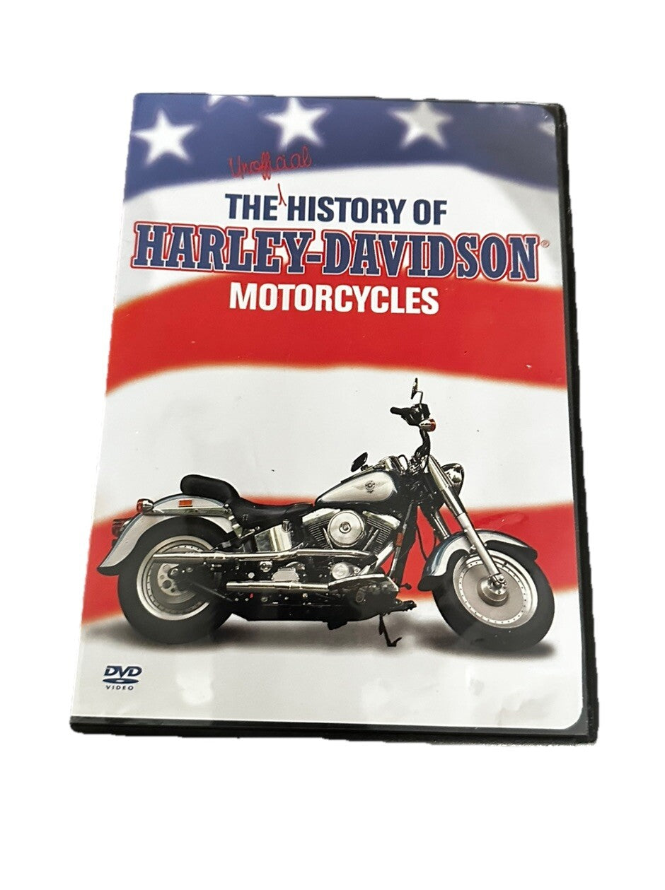 DVD Unofficial History Of Harley Davison Motorcycles