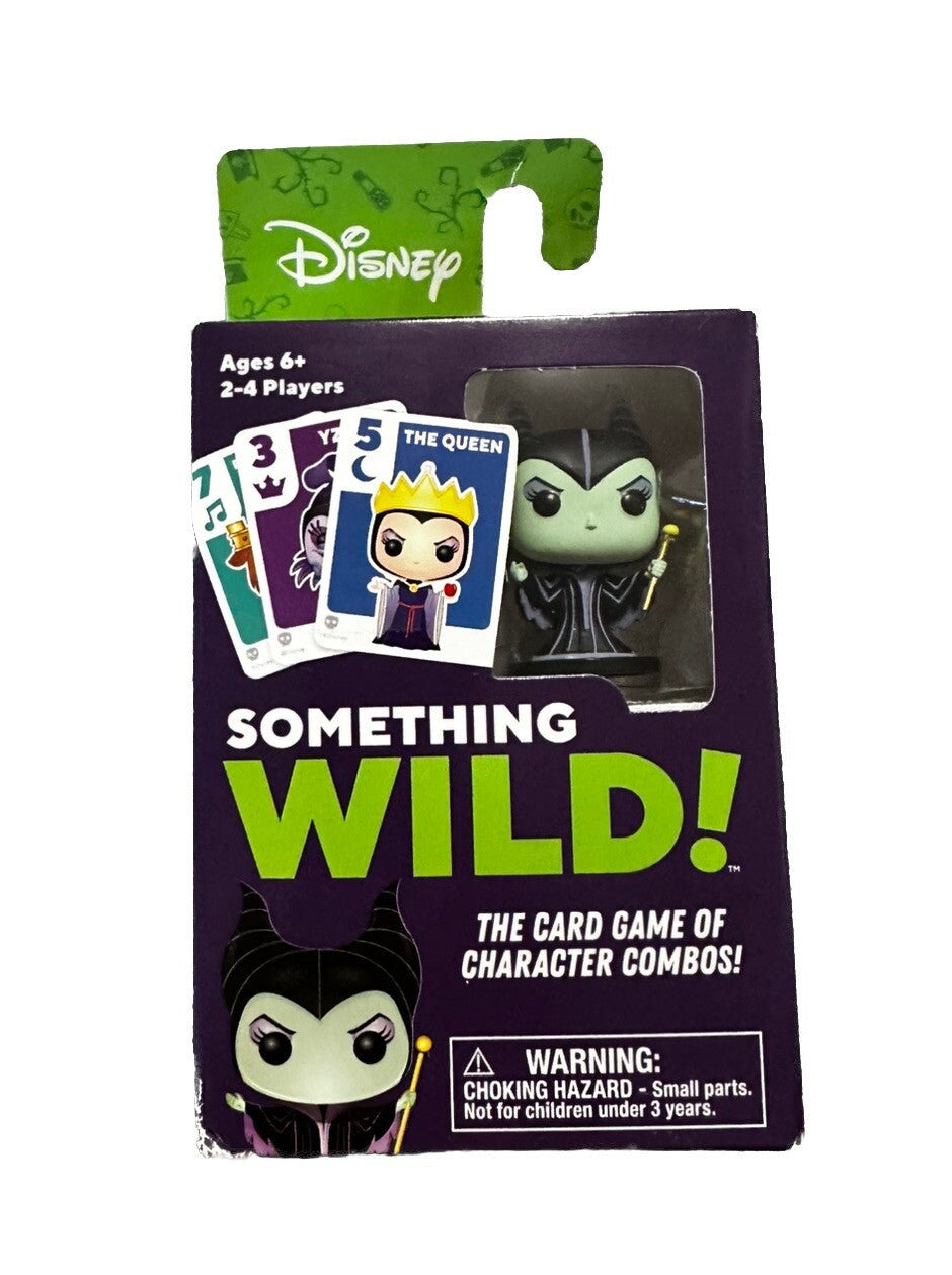 Card Game Funko Games Disney Something Wild! VillansMaleficent Mini Figure New