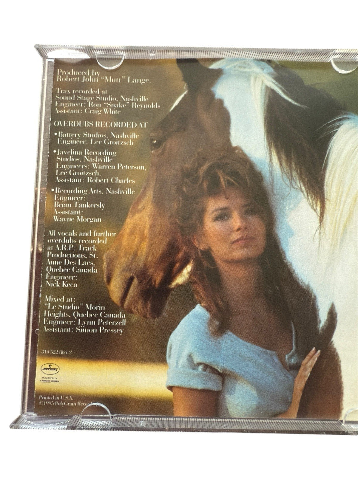 CD The Woman In Me By Shania Twain (1995)