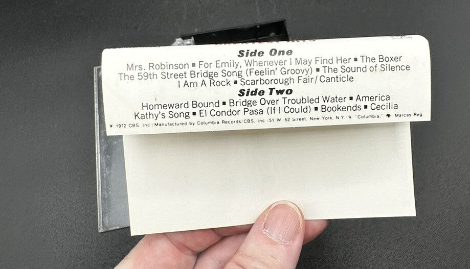 Cassette Simon and Garfunkel's Greatest Hits Columbia Stereo Dolby System