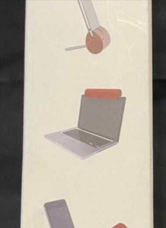 Bluetooth Wireless Speaker Carbon Audio Zooka Bar Red With Box Preowned