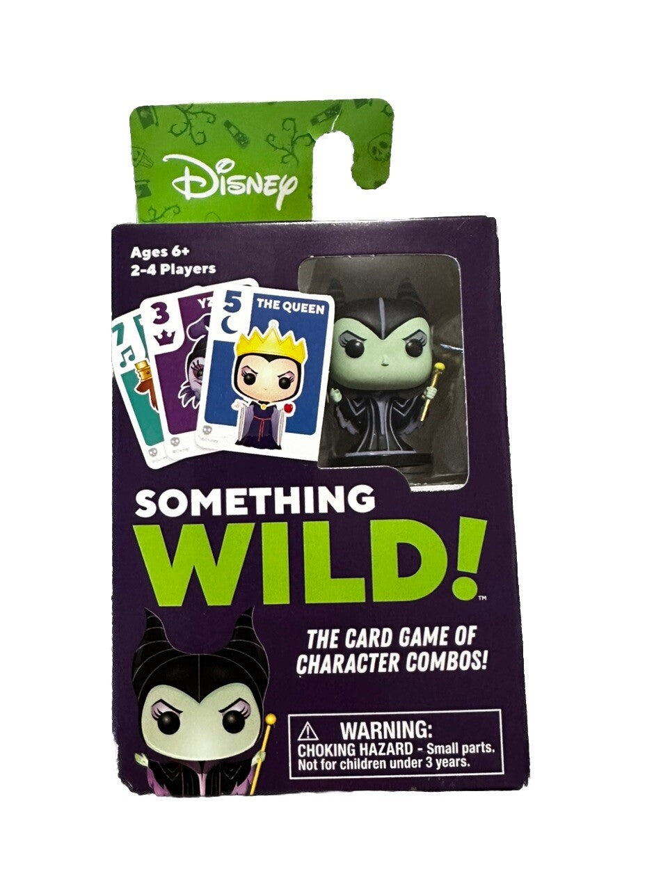Card Game Funko Games Disney Something Wild! VillansMaleficent Mini Figure New