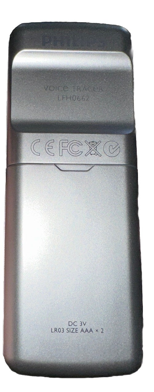 Digital Voice Tracer MP3 Recorder LFH0662/40 New/Tested/Open Box Philips