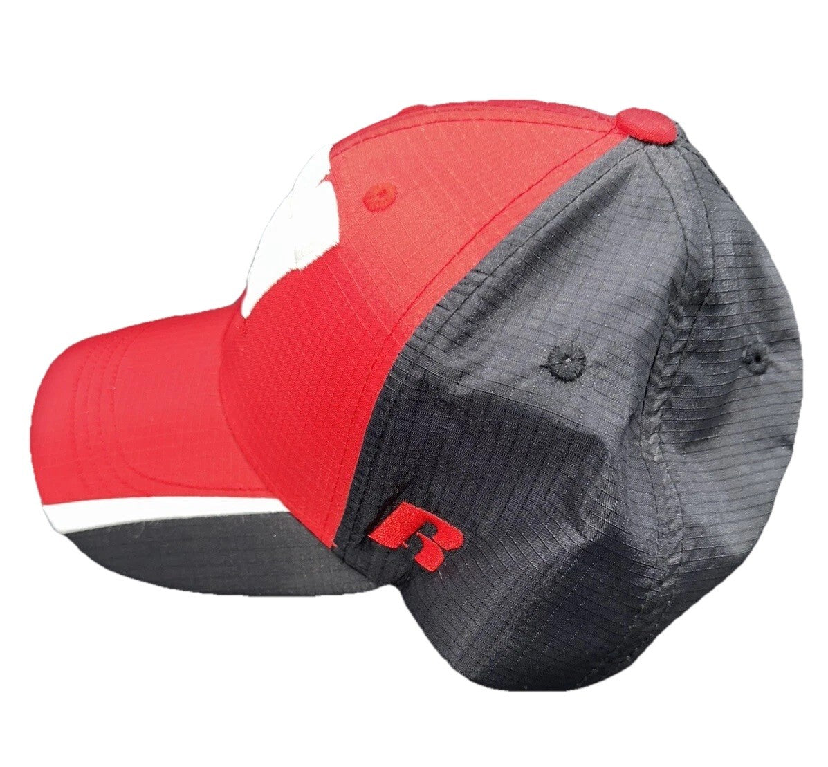 Wisconsin Badgers Mens Baseball Hat Strapback Cap Red NCAA Football College