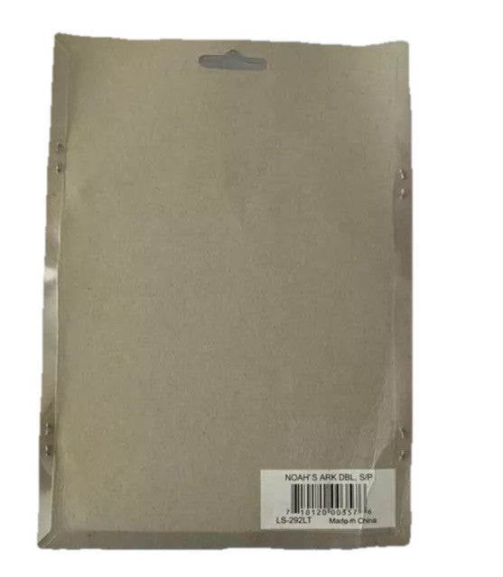 Double Switch Plate Cover Vicki Lane "Noah's Ark" Hand Painted #LS-292LT Vintage