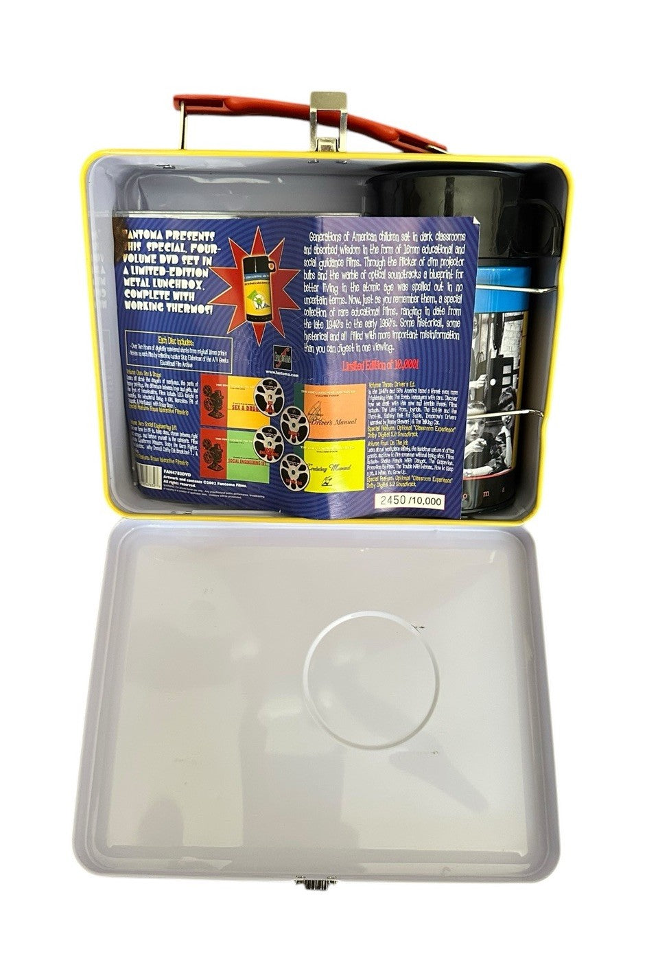 CD The Educational Archives Fantoma Metal Lunchbox 2002 Complete Set
