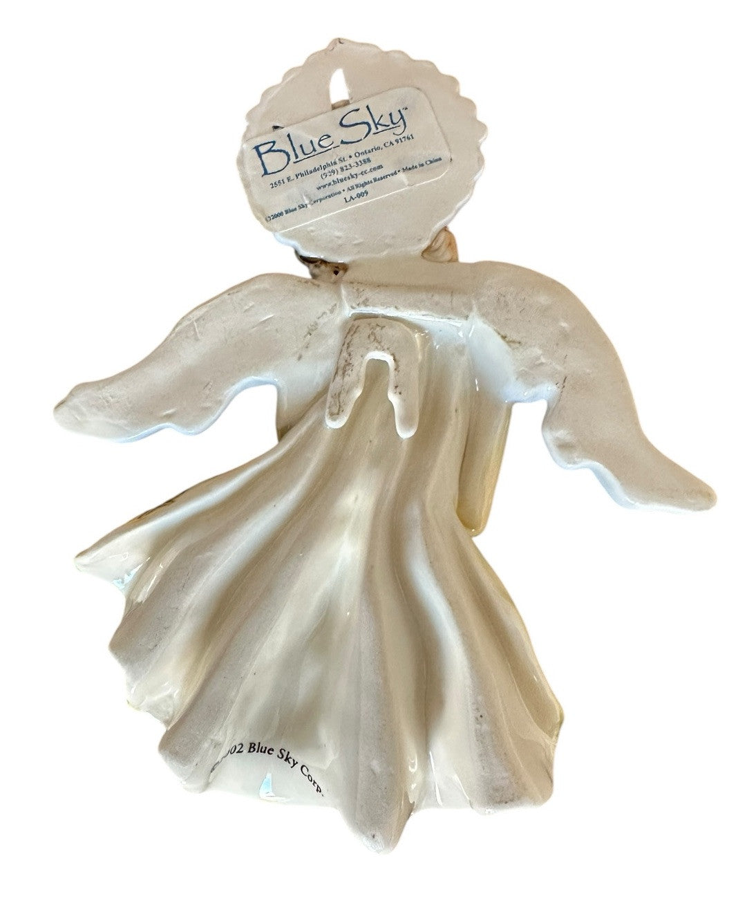 Angel 2002 Heather Goldminc Ceramic Blue Sky Preowned