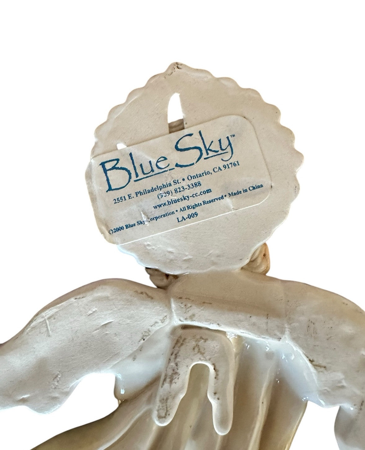 Angel 2002 Heather Goldminc Ceramic Blue Sky Preowned