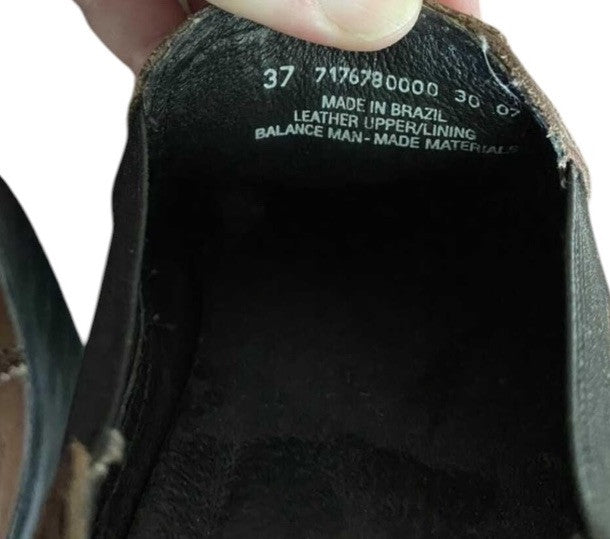 Dansko Clogs Brown Size EU 37 US 6.5-7 Preowned