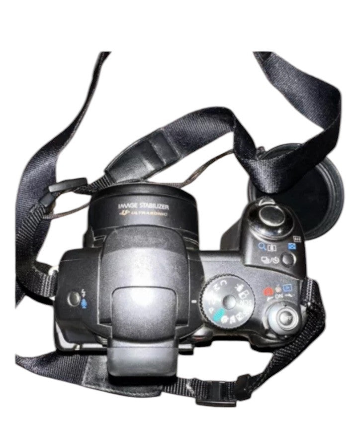 Canon PowerShot Camera S3 IS 6MP 12x IS Zoom Digital Bridge AA Battery Powered