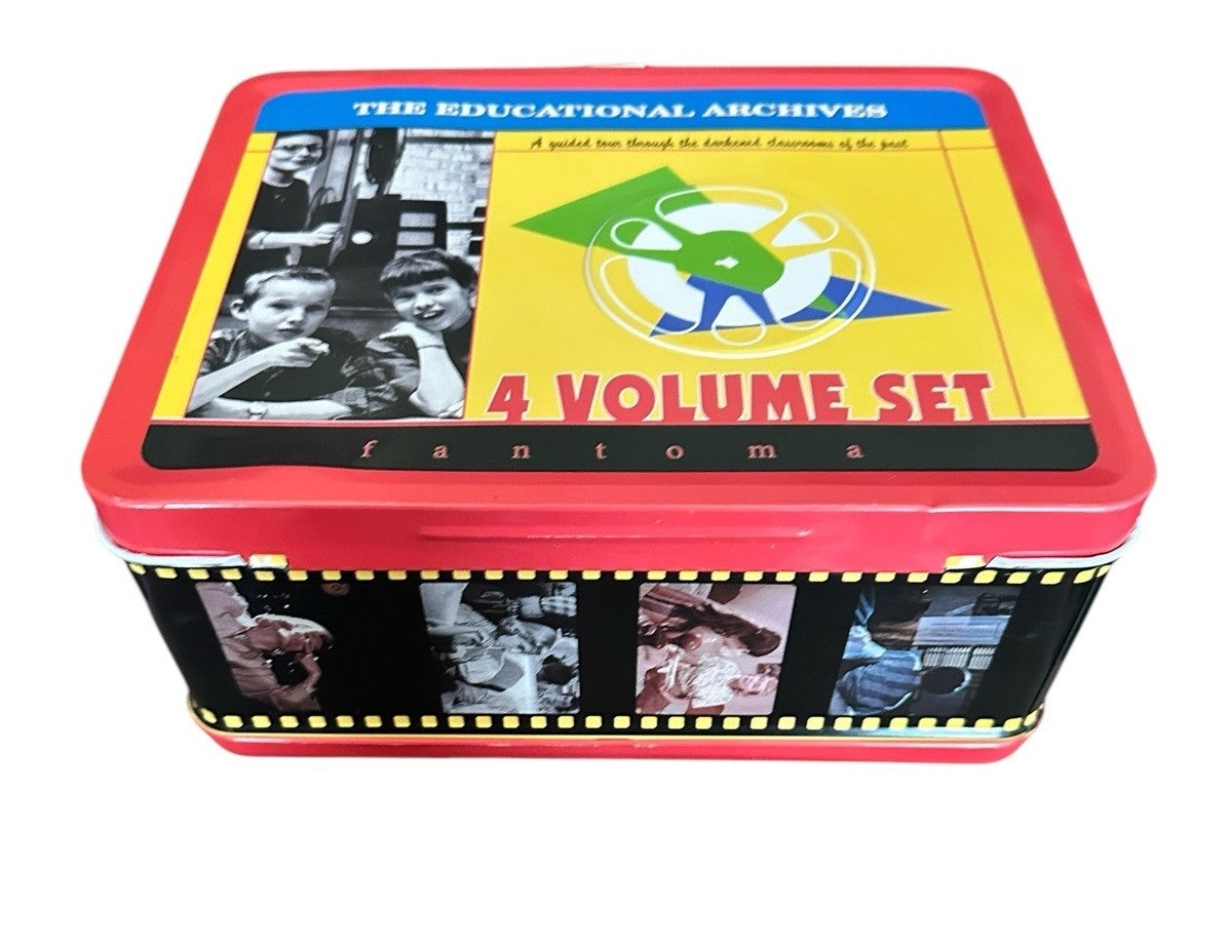 CD The Educational Archives Fantoma Metal Lunchbox 2002 Complete Set