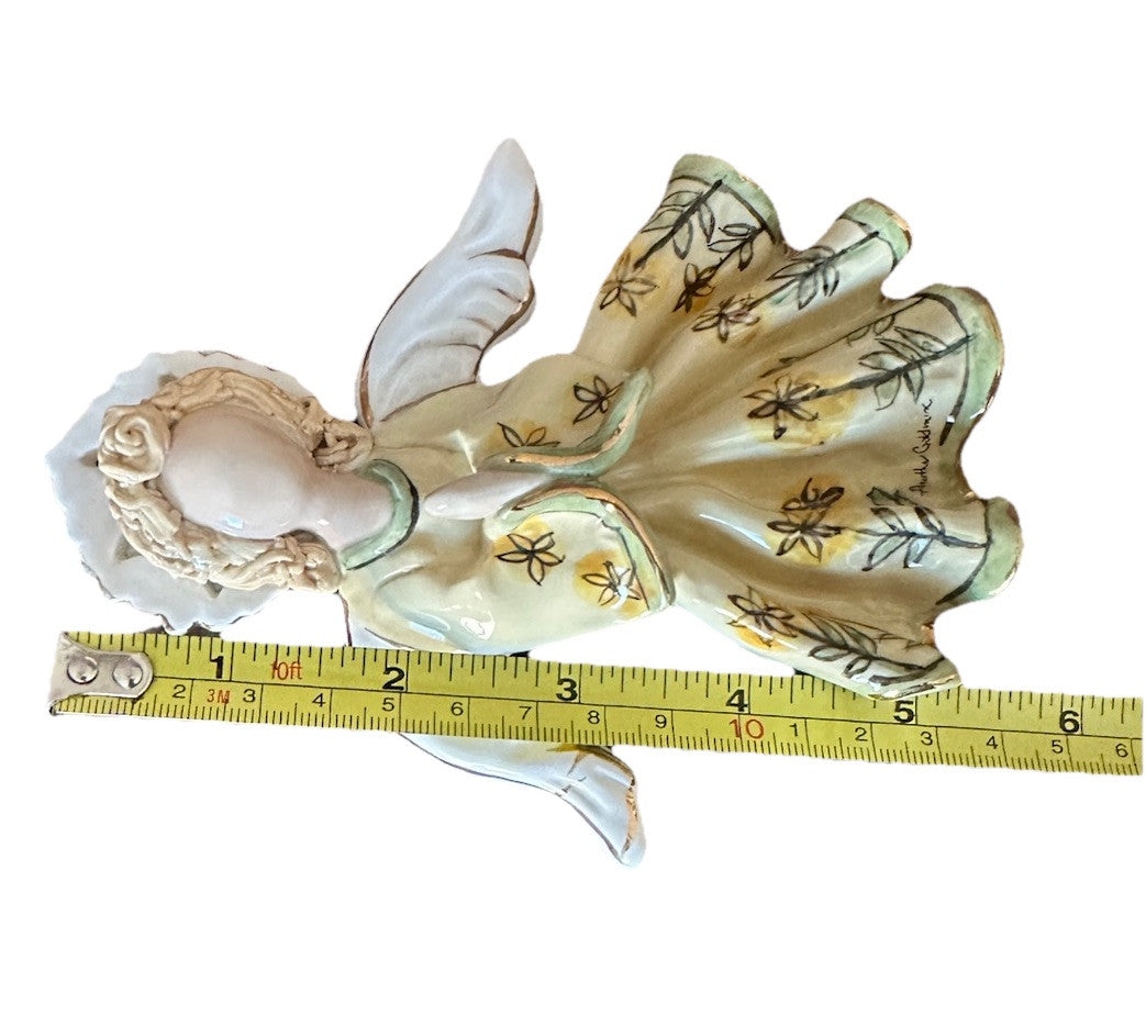 Angel 2002 Heather Goldminc Ceramic Blue Sky Preowned