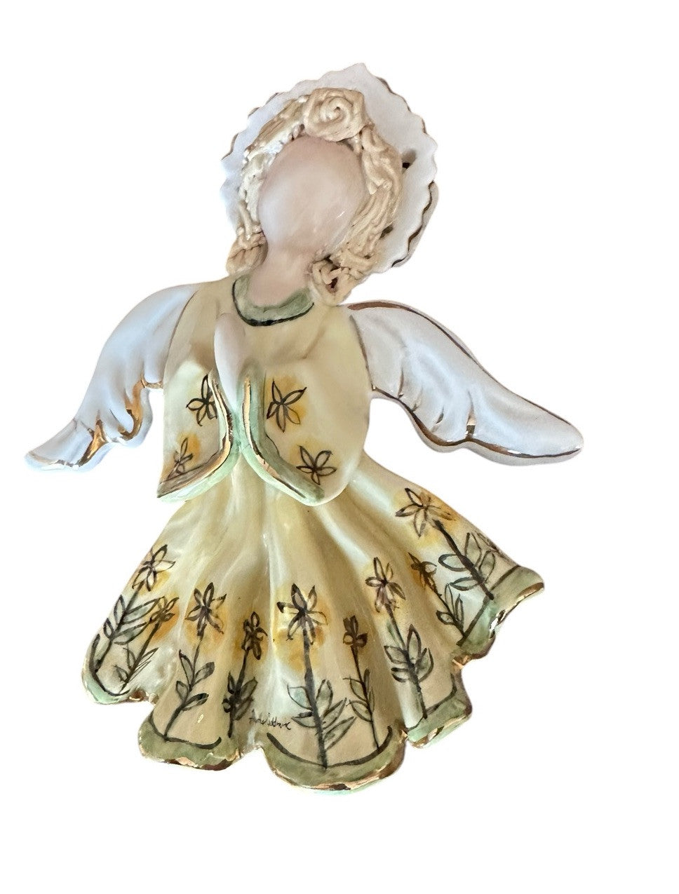 Angel 2002 Heather Goldminc Ceramic Blue Sky Preowned