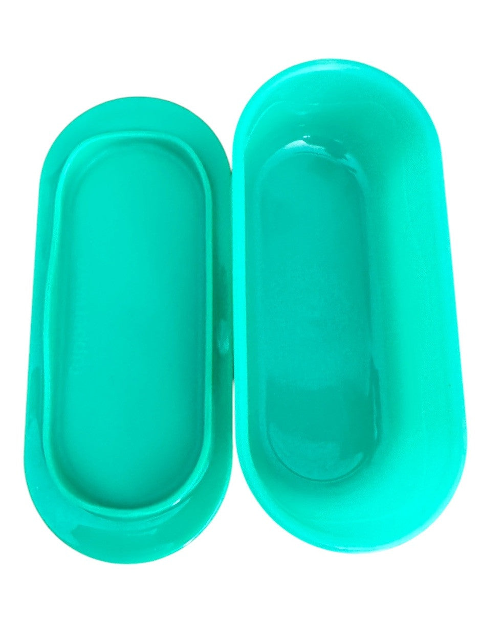 Butter Dish Dome Lid Tupperware Green Single Stick #5080 Vintage