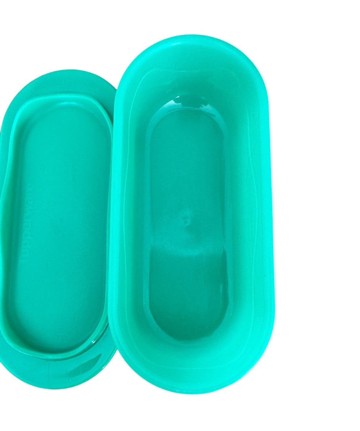 Butter Dish Dome Lid Tupperware Green Single Stick #5080 Vintage