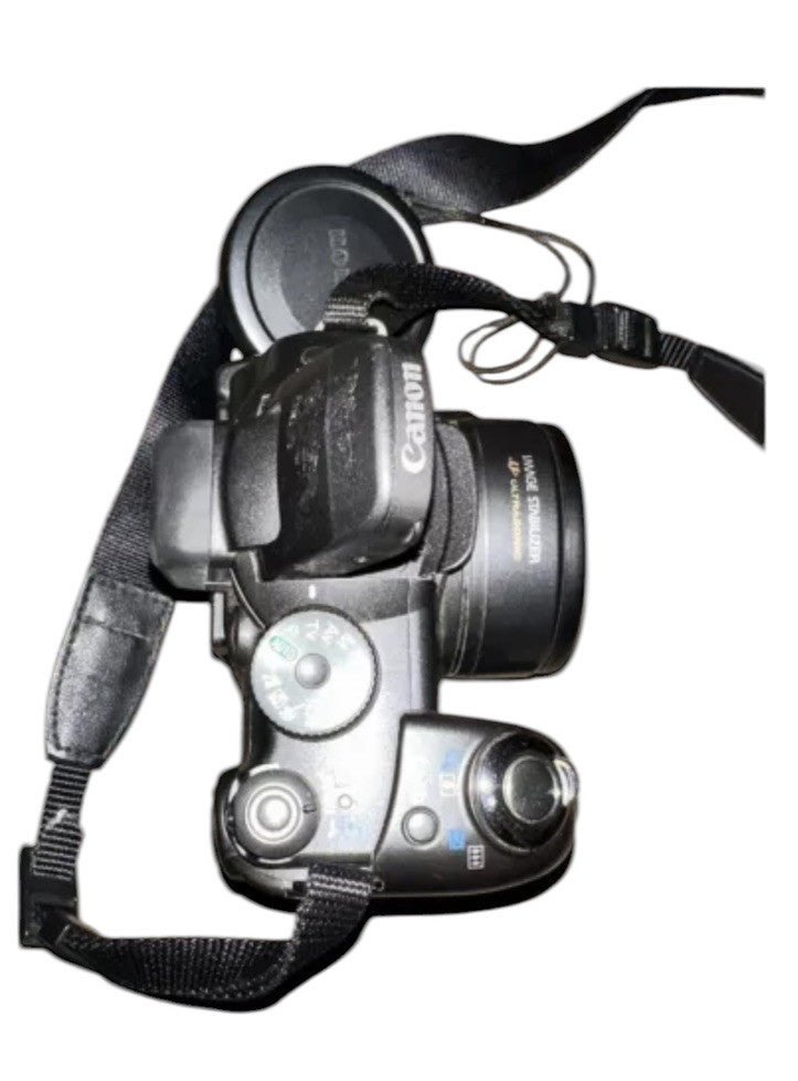 Canon PowerShot Camera S3 IS 6MP 12x IS Zoom Digital Bridge AA Battery Powered