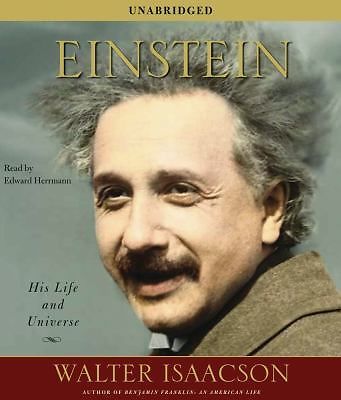 AudioBook Einstein His Life & Universe by Walter Isaacson (2007, Compact Disc)